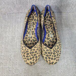 Rothy's The Flat Spotted Slip On Ballet Shoes Women's Size US 7.5, 10